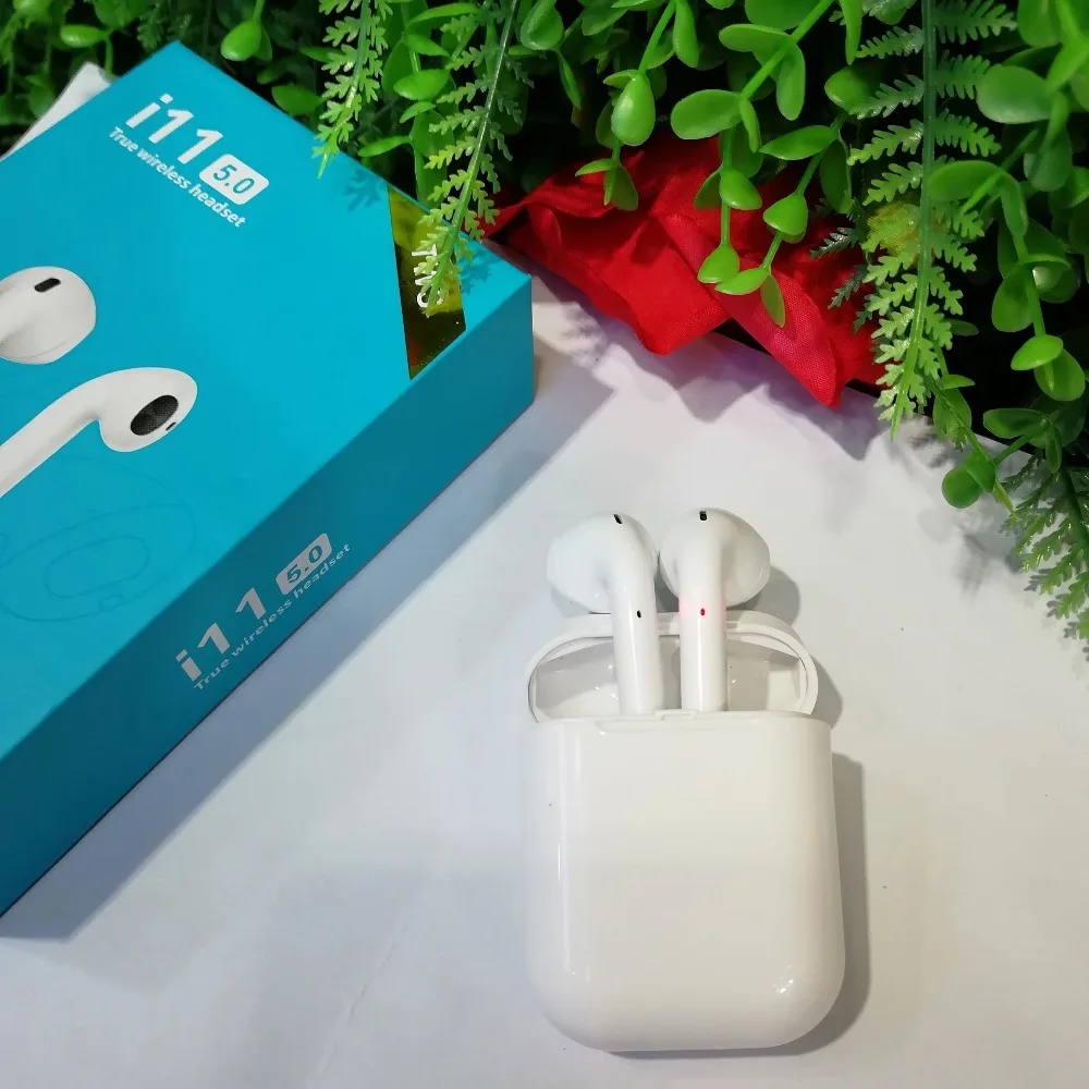 

i11 TWS 5.0 Twins True Wireless Stereo Bluetooth Earbuds Earphone With Charging Case For iphone Android