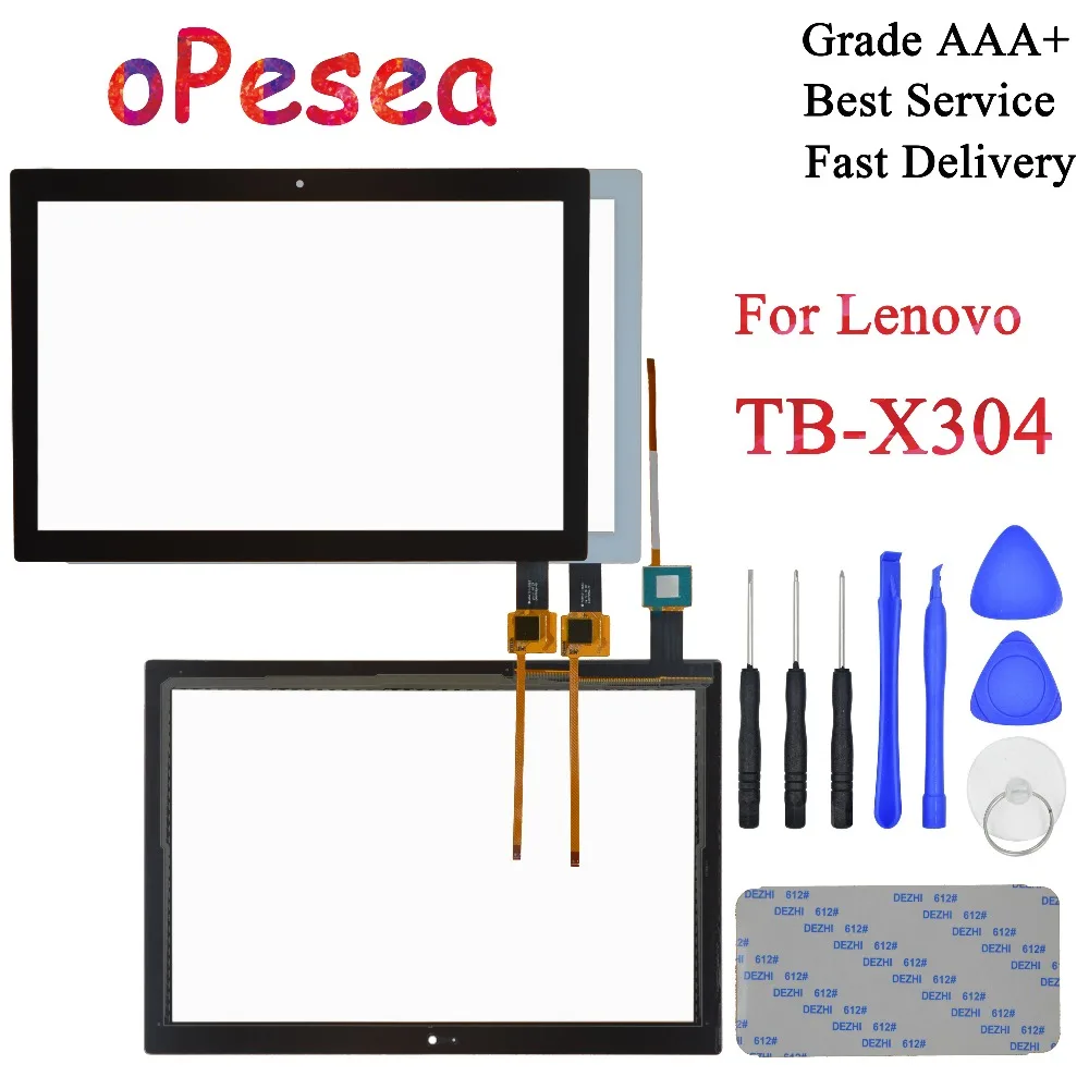 Скидка Opesea для lenovo Tab 4 TB X304L TB X304F TB X304N TB X304 Новый Сенсорный экран дигитайзер передней Панель Сенсор Стекло Запчасти для авто