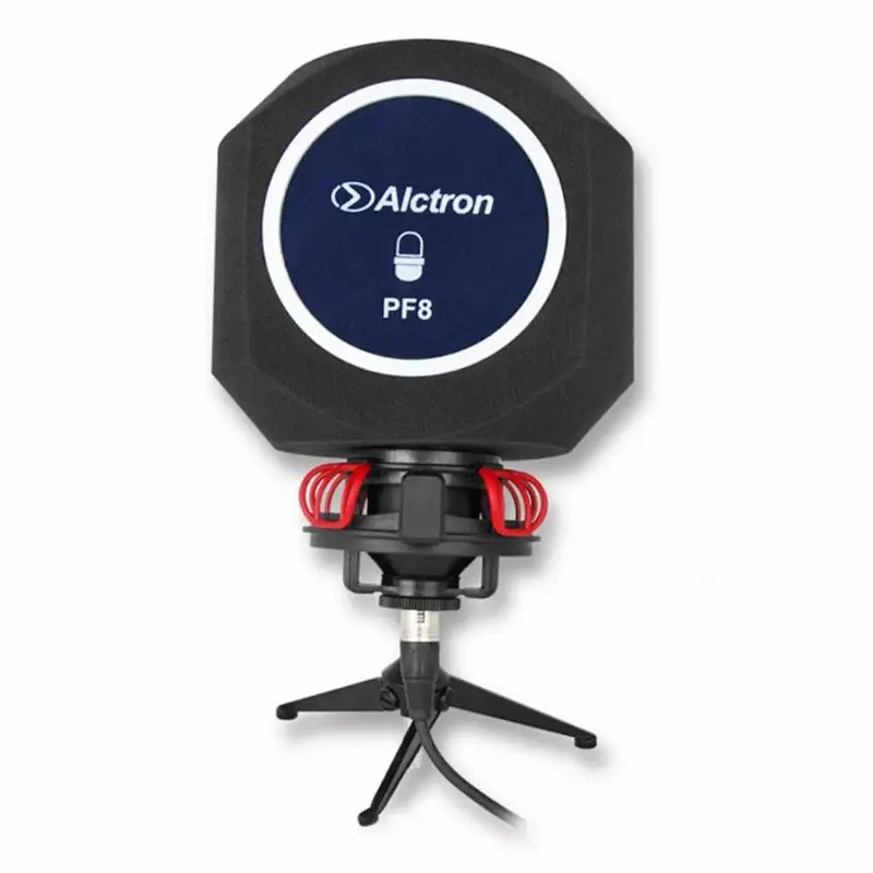 Alctron PF8 профессиональный простой Студийный микрофон экран акустический фильтр Настольный Запись микрофон шумоподавление ветер