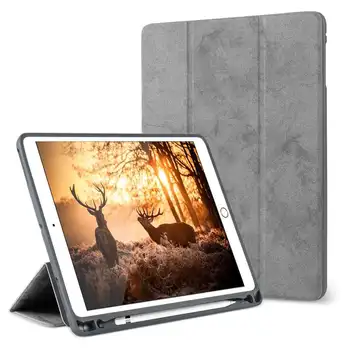 

Case For iPad Pro 12.9 with Pencil Holder 2018 2017 2015 Premium PU Leather TPU Soft Cover for iPad Pro 12.9 2018 Case+film