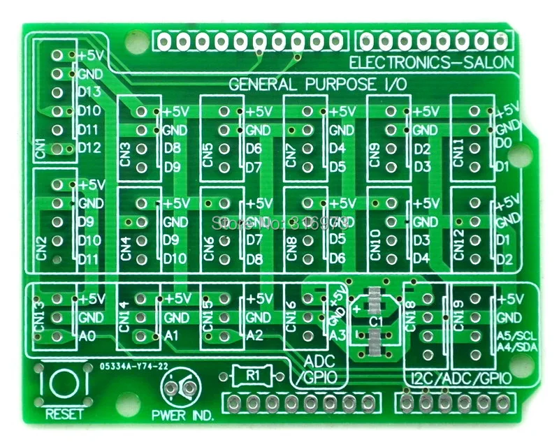 10 шт./партия) I/O расширение PCB для UNO R3 доска DIY