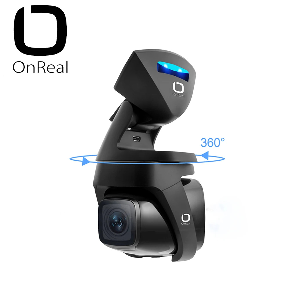 OnReal A1 basic + Автомобильный видеорегистратор камера для автомобиля FHD1080P Магнитный