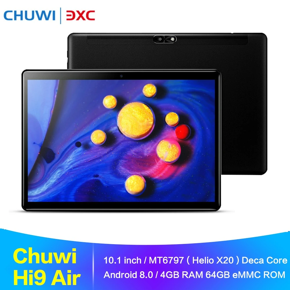 Chuwi Hi9 Air 4g Dual Sim Tablet Pc 10.1 Inch Android 8.0 Helio X20 Deca  Core 4gb 64gb Bluetooth 4.2 Phone Call Game Tablets - Tablets - AliExpress