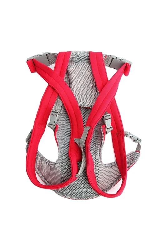 Регулируемые Детские Рюкзаки-кенгуру Новорожденный малыш Слинг Обёрточная бумага рюкзак велосипедиста красный