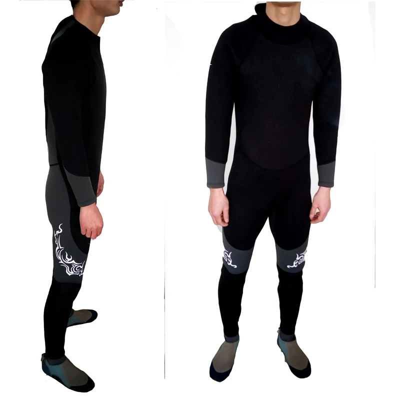 ELUANSHI неопреновый зимний гидрокостюм с длинным рукавом, костюм для плавания, полный костюм, одежда для плавания, оборудование для дайвинга, подводное плавание, водные виды спорта, M-XXXL