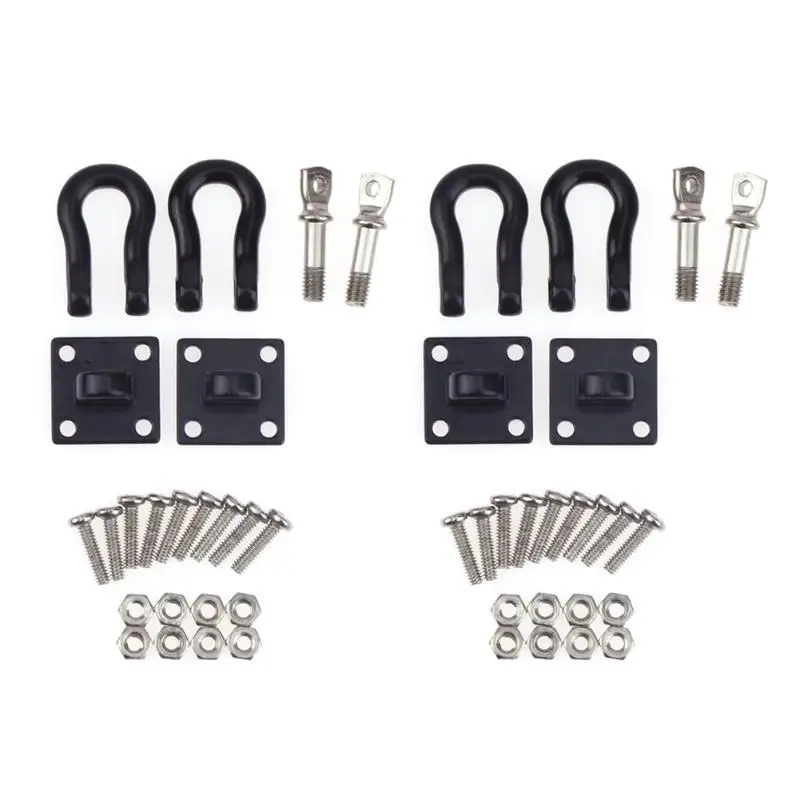 

2 Sets RC Car Metal Shackle Mounting Bracket Crawler Accessories For Traxxas SCx10 D90