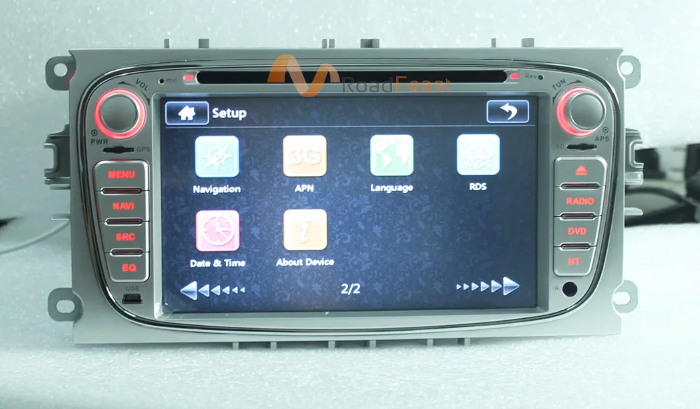 Car DVD for Ford Focus 2008-2011 Silver 11
