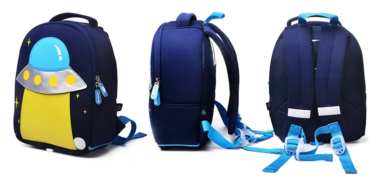 Мода космос, НЛО школьные ранцы для мальчиков Креативный дизайн водонепроницаемые детские школьные рюкзаки студенческие Детские сумки Mochila Escolar