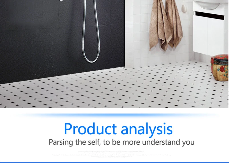 DCAN Bathroom Luxury Rain Mixer Shower Combo Set Wall Mounted 10'' Rainfall Shower Head System Polished Chrome (23)