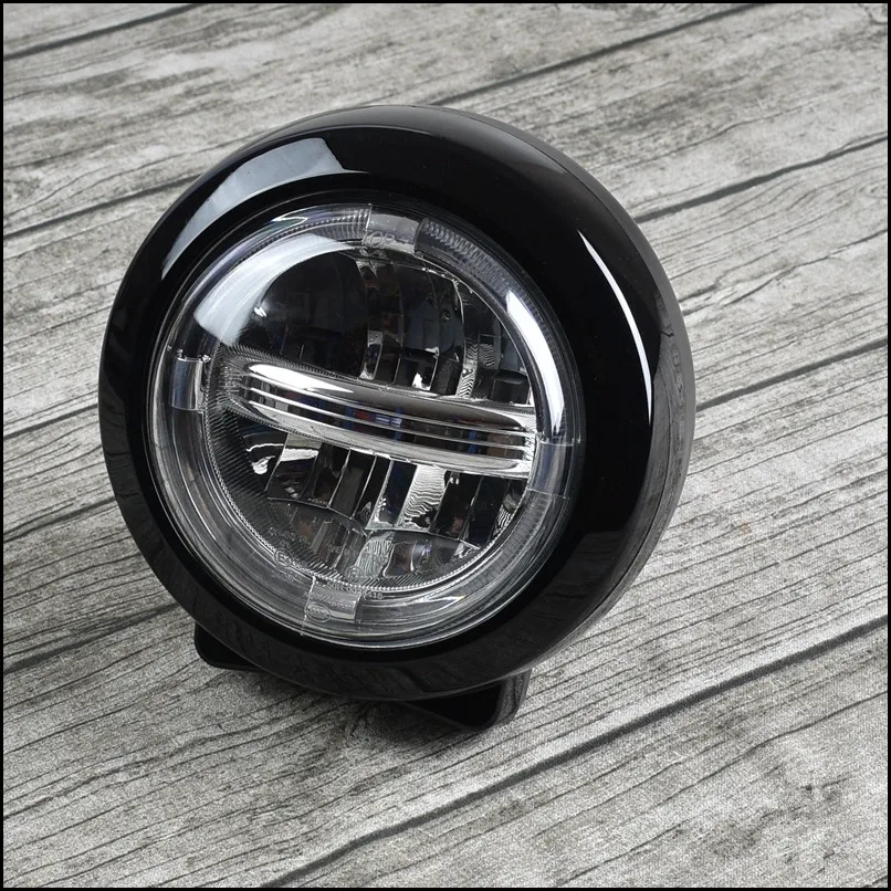 Retro Motorcycle Modification LED Headlamp Headlamp Headlamp Day Travel