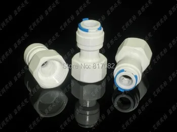 

3PCS Straight quick connect 3/8'' OD Tube Push in X1/2" Female Aquarium RO Water Female BSP for RO Fittings Free Shipping