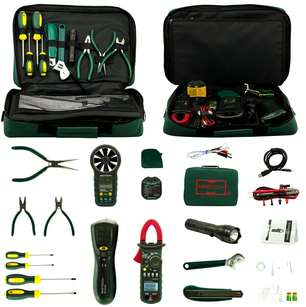 

MASTECH Electrician Kit MS5902 MS8233B MS2008A MS6906 clamp multimeter tester