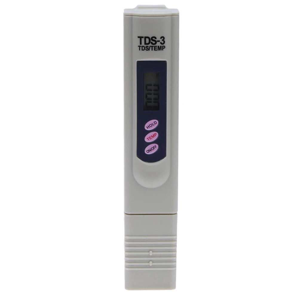 

Portable Digital TDS Water Quality Test Pen Test Tap Purity Filter Water Drinking Water Meter Detector Monitor Tester 0-9990 PPM