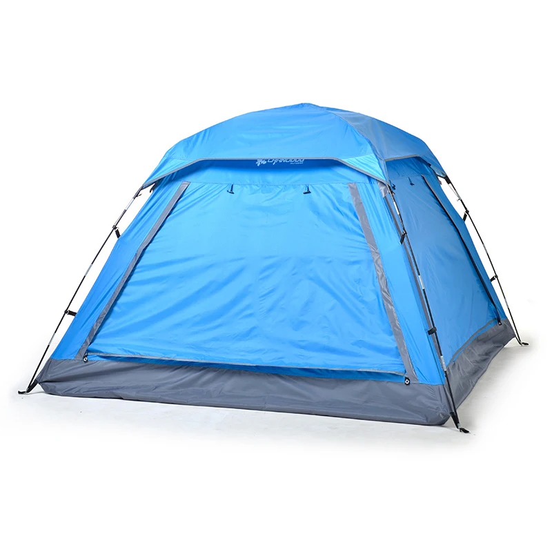 

Outdoor 3-4 Person Outdoor Camping Tent 210*210*135cm Automatic/Manual Tents 210D PU Waterproof Windproof Hiking Picnic Tents