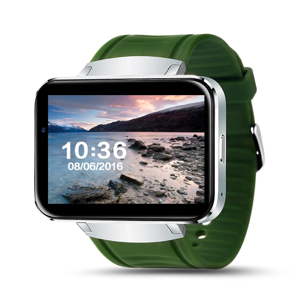 Betreasure DM98 Смарт часы Android большой Экран 320*240 двухядерный MTK 1 2 г 900 мАч с WI FI 3g gps Smartwatch