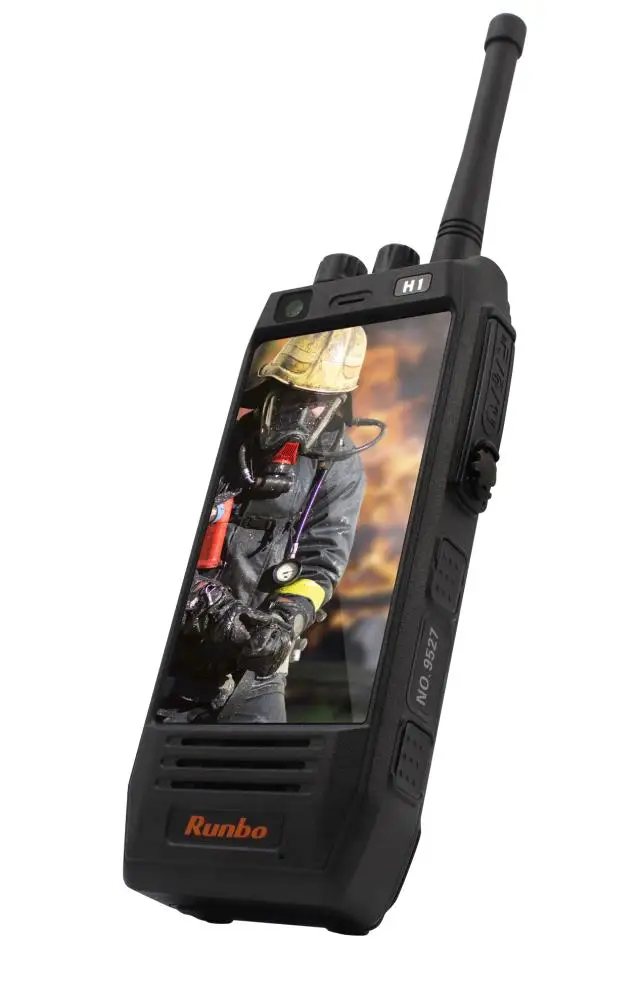 Runbo H1 IP67 прочный водонепроницаемый телефон Android DMR Радио УКВ PTT рация Smarpthone 4G LTE 6000 мАч MTK6735 GPS