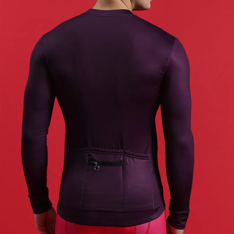 Winter thermal long sleeve mtb jersey roupa ciclismo men hot wool cycling shirt BOESTALK professional competition team uniform