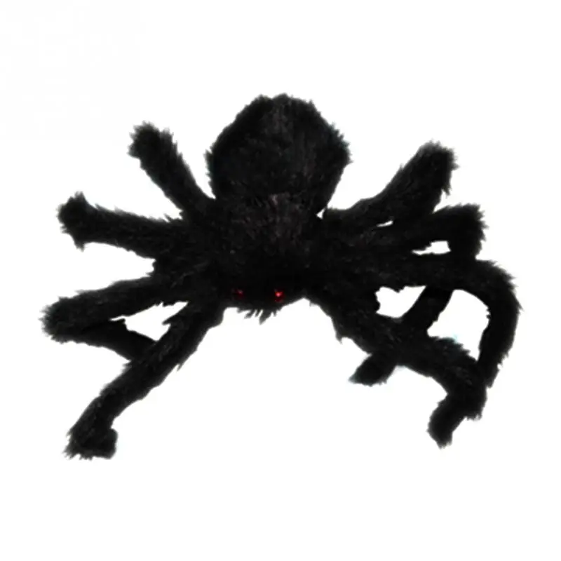 vivid plush spider halloween prop spider indoor outdoor parties bar diy decorations black new decorative - Halloween Spider vivid plush spider halloween prop spider indoor outdoor parties bar diy decorations black new decorative - Halloween Spider