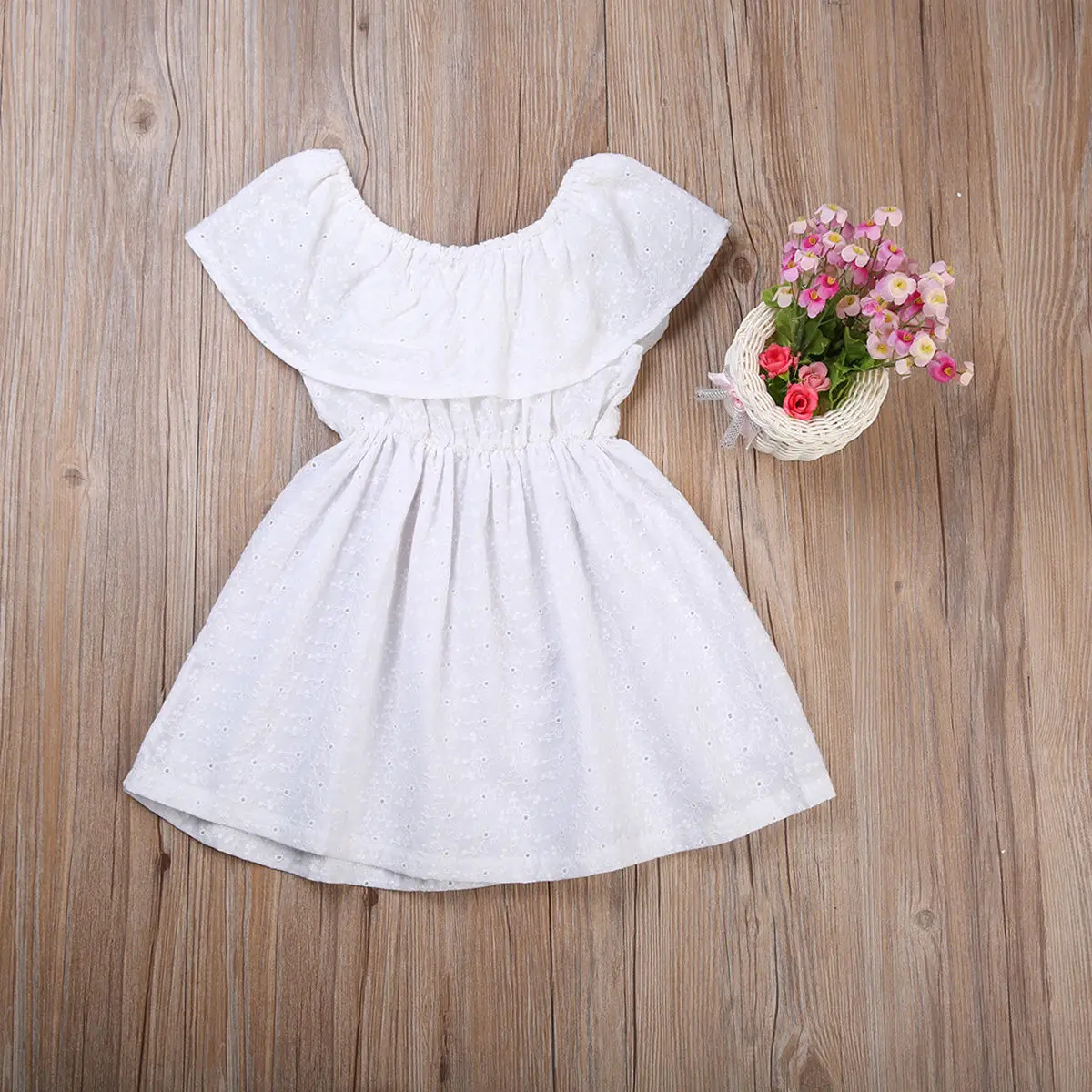 off the shoulder baby shirt
