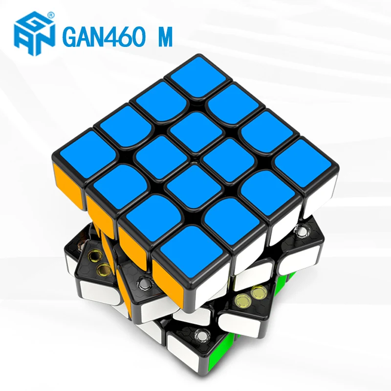 Магнитный магический куб GAN 460 M 4x4 профессиональные головоломки Gan магнитные