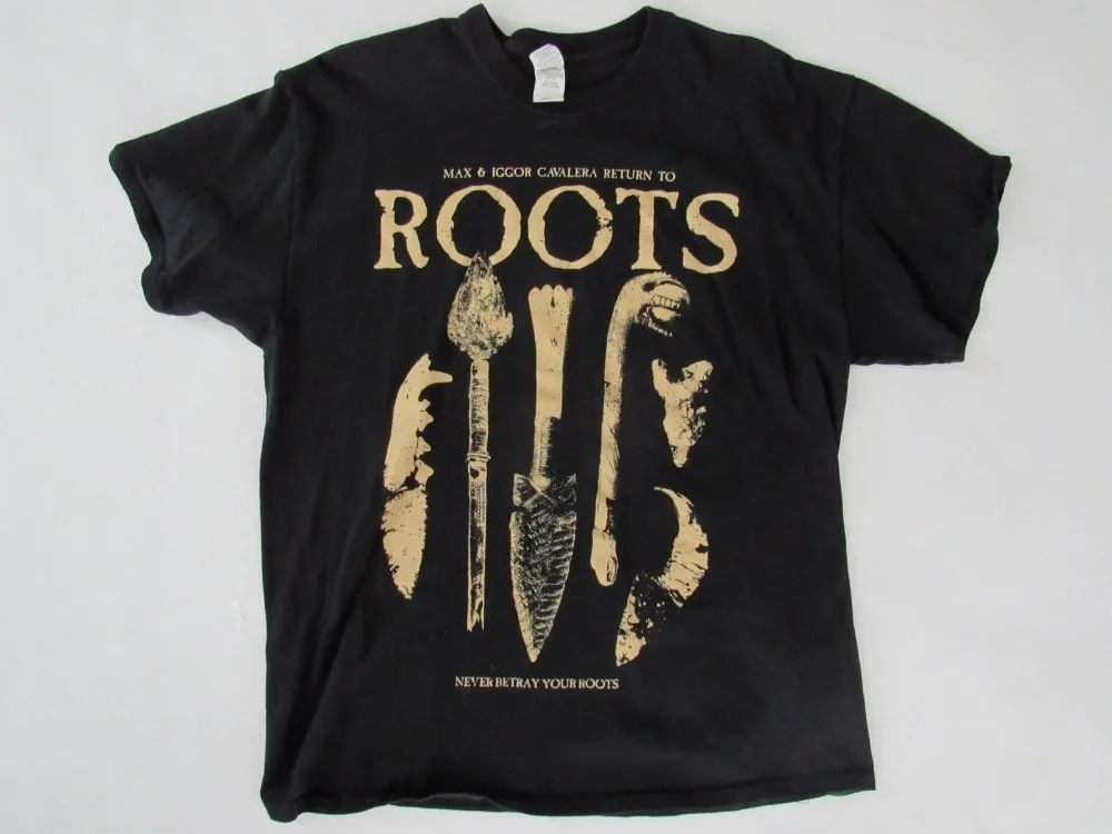 

Rare Cavalera Conspiracy 2017 Return To Roots W/Back Print Tour Sepultura Hot Selling Summer The New Fashion for Harajuku Shirts