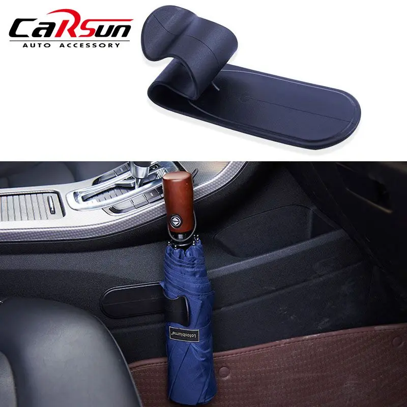 

NEW Auto Vechicle Umbrella Hook Multi Holder Hanger Seat Clip Fastener Rack for Car Home Trunk Organizer Interior Accessories
