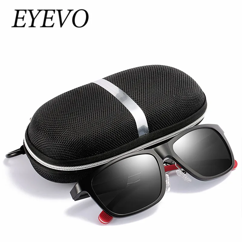 EYEVO бренд прямоугольные солнцезащитные очки мужчина и женщина нейтральный солнцезащитные очки ретро солнцезащитные очки с поляризованными линзами uv 400