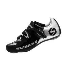 Sidebike Для женщин ультралегкий, дорожный велосипед обувь ТПУ подошва велосипедная обувь Велоспорт самозакрывающиеся туфли zapatillas ciclismo bicicleta