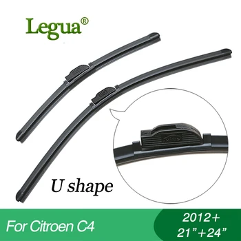 

1 set Wiper blades for Citroen C4(2012+), 21"+24",car wiper,Boneless wiper, Windscreen Windshield Wipers, Car accessory