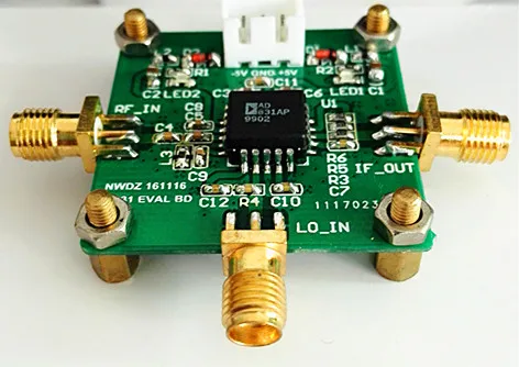 

AD831 module, high linearity, low distortion, 500MHz active mixer, inverter