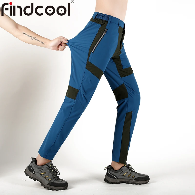 Findcool Походные штаны, штаны для отдыха для мужчин непромокаемые брюки для девочек штаны на открытом воздухе быстросохнущая