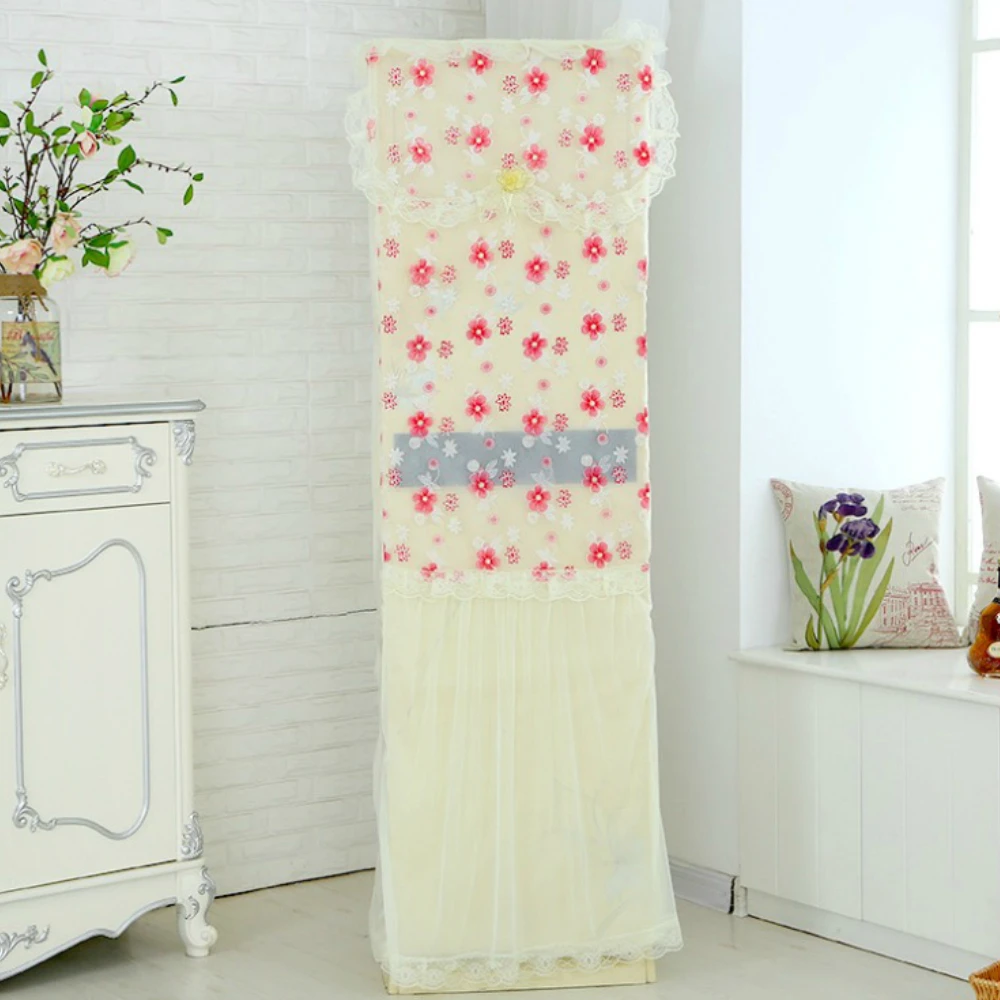 Buy Fabric Lace Decorative Air Conditioner Covers Dust
