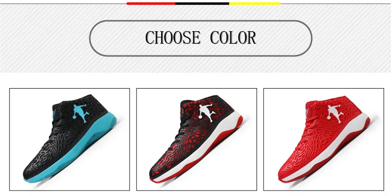 Man Light Jordan Basketball Shoes Breathable Anti-slip Basketball Sneakers Men Lace-up Sports Gym Ankle Boots Shoes Basket Homme (3)