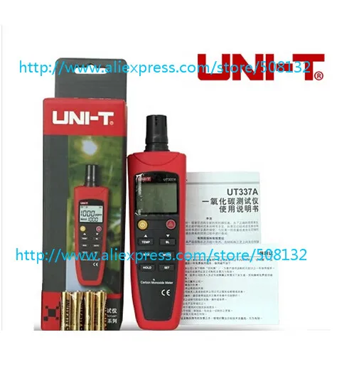 UNI T UT337A Высокоточный газоанализатор измеритель угарного газа анализатор газов с