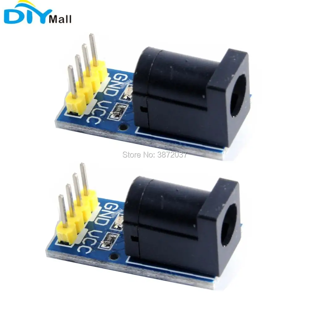 

2pcs/lot Power DC Socket Plug Module Adapter Board for Arduino 5.5*2.1mm