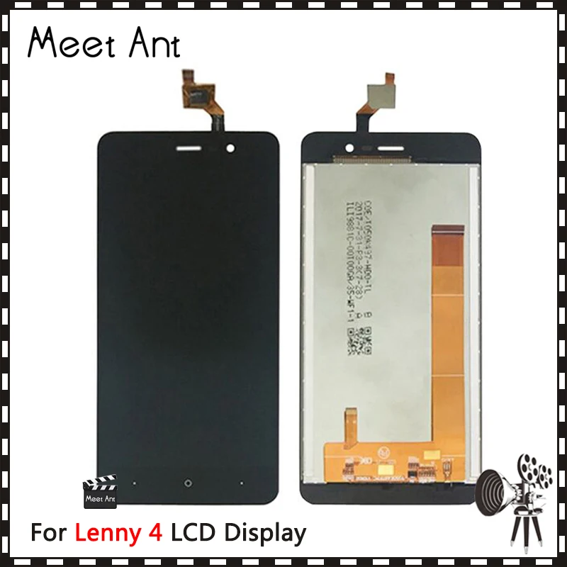5 шт./лот высокое качество 0 &quotдля Wiko Lenny 4 ЖК экран с сенсорным экраном дигитайзер