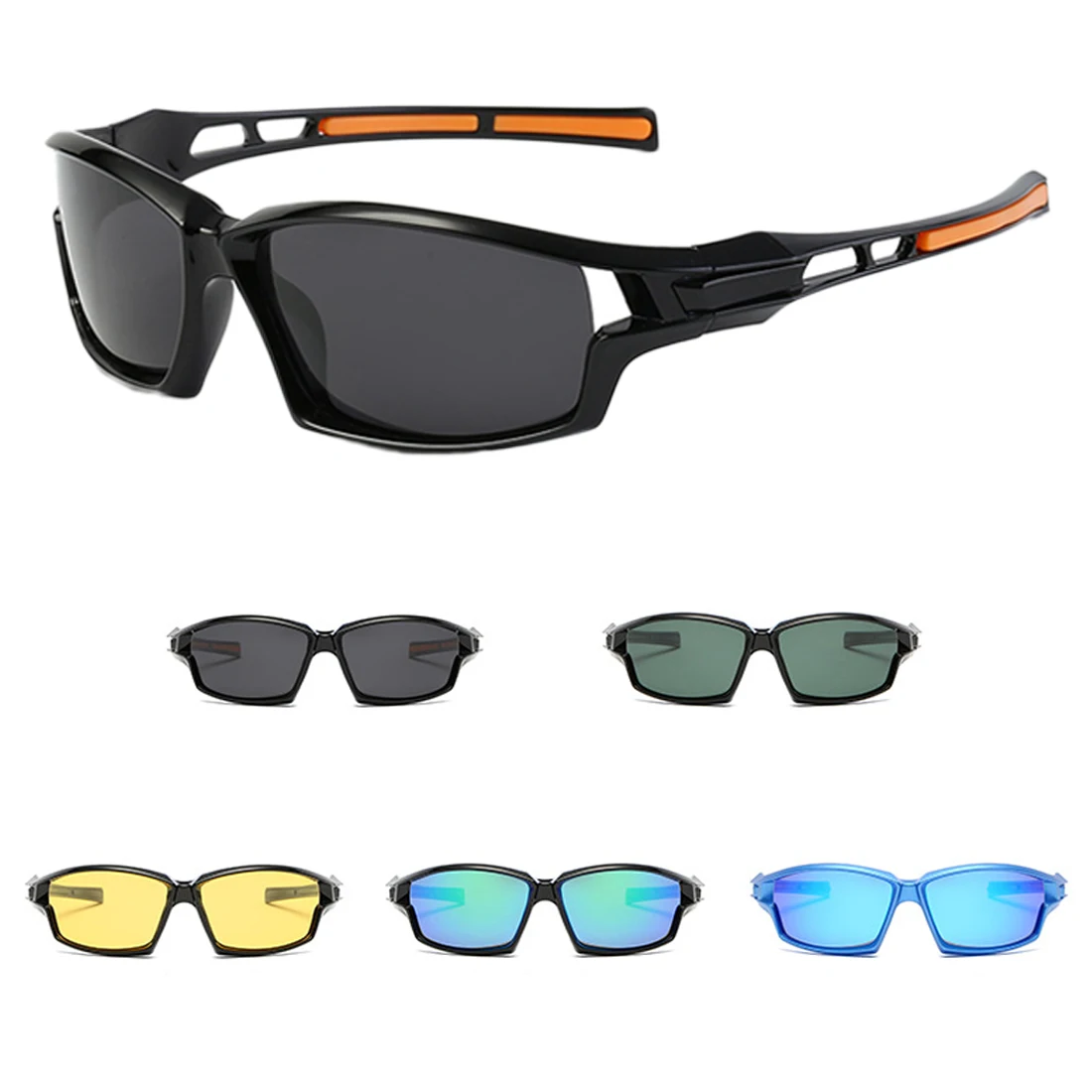 Поляризационные солнцезащитные очки для мужчин, солнцезащитные очки для пляжа, спорта на открытом воздухе, езды, вождения, мужские очки, аксессуары, очки для велосипеда