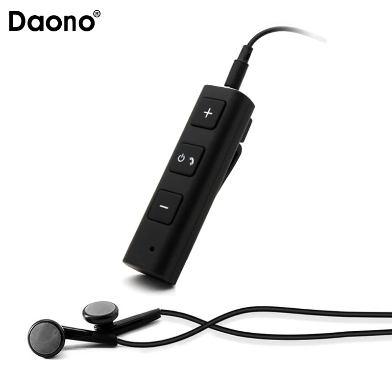 

DAONO 3.5MM Jack Bluetooth Earphone AUX Audio Music Receiver Car Kit Wireless Speaker Headphone Adapter Hands Free Headset