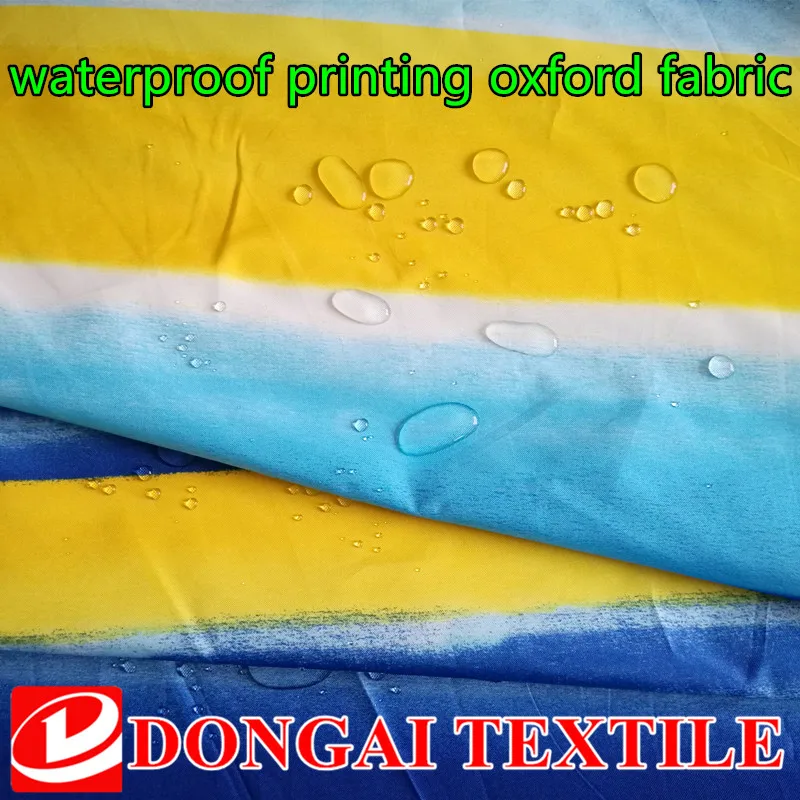 size 1*1.5 meter width 210D waterproof printing fabric uv silver oxford
