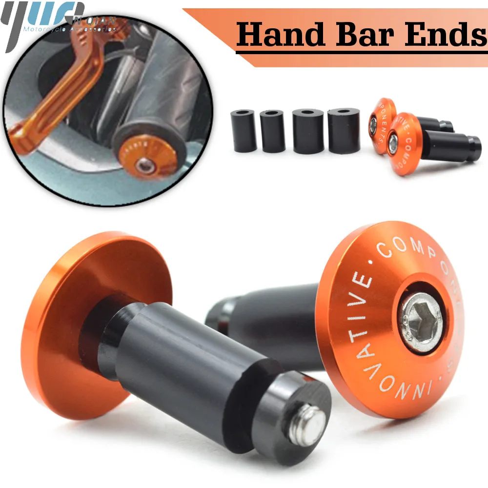 

7/8" Universal Motorcycle Handlebar CNC Aluminum Motorcycle Part Handle Hand Grips Bars Ends For KTM RC 390 125 125 SX 125 EXC