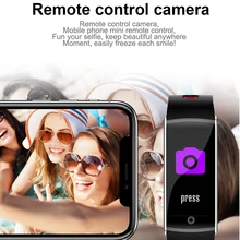 Новейший Модный Цветной OLED Bluetooth Смарт-браслеты в реальном времени монитор сердечного ритма кровяное давление шагомер спортивный браслет