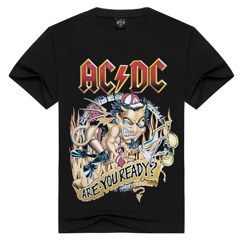 2017 New design High Quality 100 cotton Metallica Rock band men T