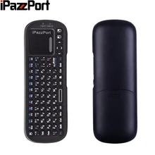 iPazzPort KP-810-19s Russian Keyboard 2.4GHz Mini Wireless Keyboard Air Mouse with TouchPad for Android TV BOX/Raspberry Pi3
