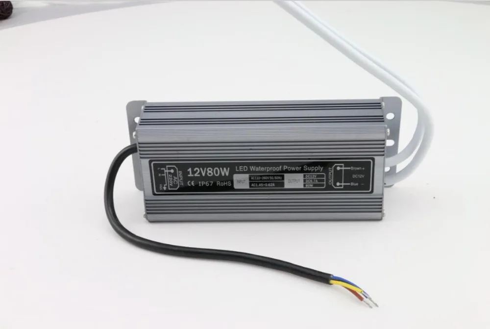 80W