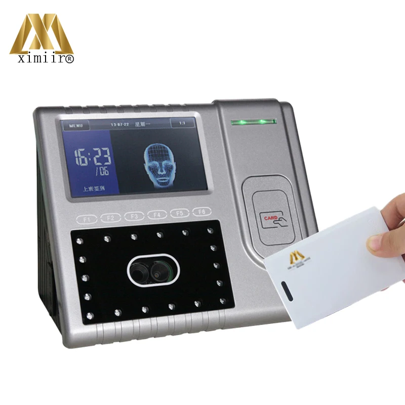 

Linux systemTCP/IP face time attendance and access control with IC card reader facial recognition door lock Iface501 time clock