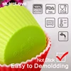 12pcs High Quality Muffin Silicone Molds Nonstick Muffin Pan Cupcake Form Liners Mold Reusable Cake Jelly Pudding Egg Tart Mould ► Photo 3/6