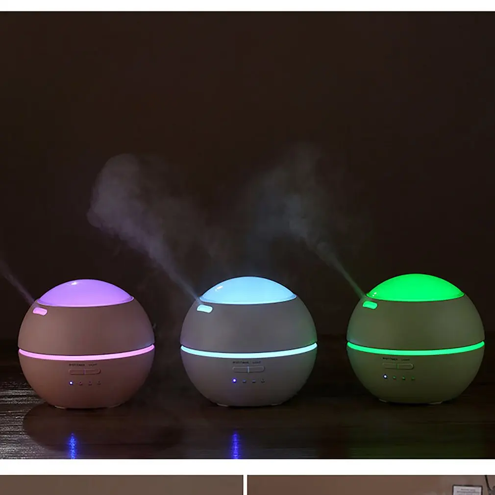 

Light and Shadow Air Humidifier Aromatherapy Machine Oil Diffuser Color Changing Night Light Lamp Humidifier for Home 2018
