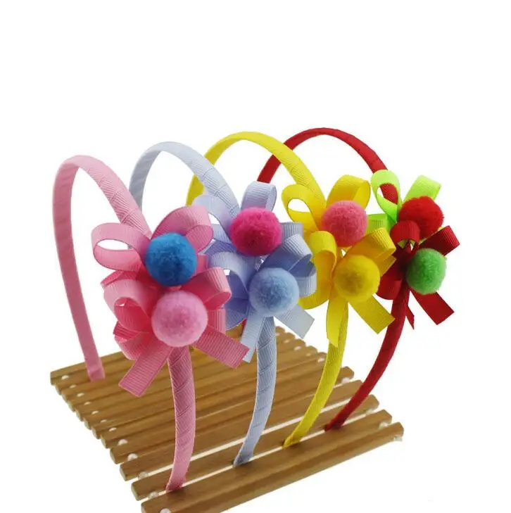 pompom headband