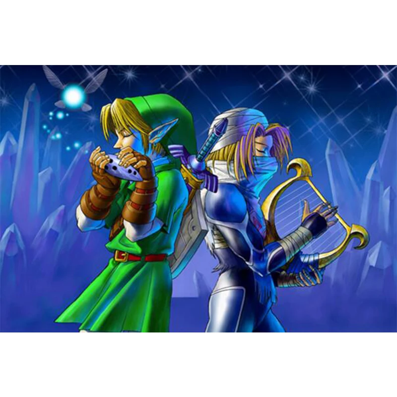 full 5D round / square DIY Diamond Painting Cartoon The legend of Zelda