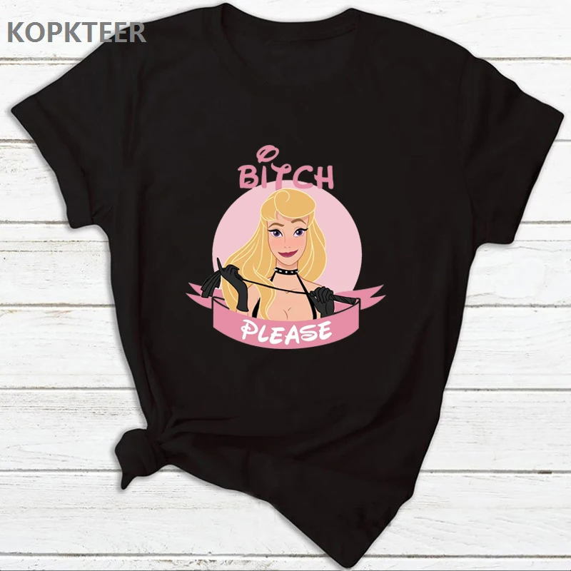 Женская одежда, Забавные футболки с изображением Авроры, Camiseta Mujer Kawaii, черные топы, эстетическая футболка, женская уличная Футболка Harajuku